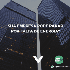 sUA EMPRESA PODE FICAR SEM LUZ